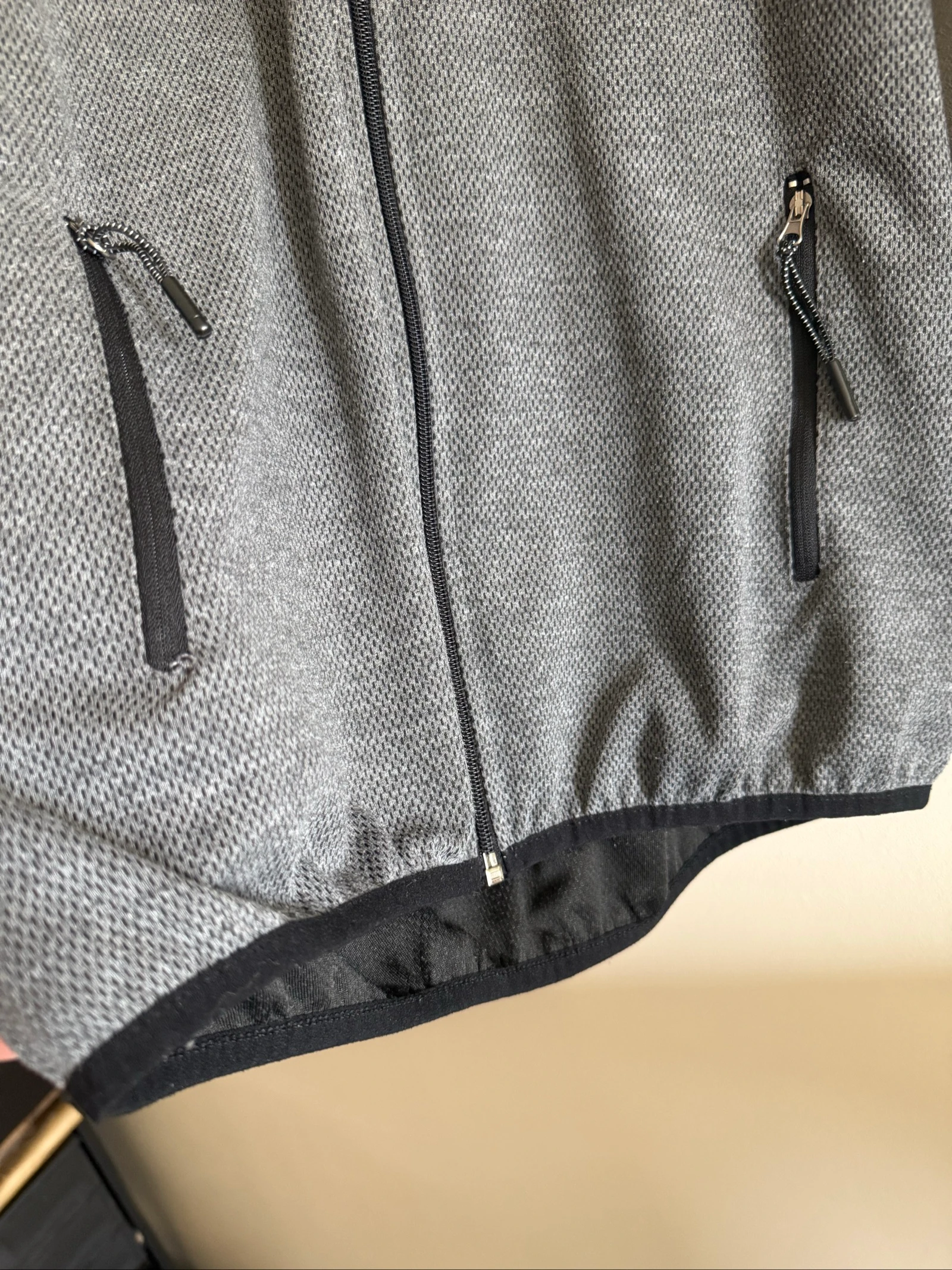 Jaqueta esportiva Nike Homem Running Cinza Mescla Tamanho M com Capuz – Muito Bom Estado – photo 14